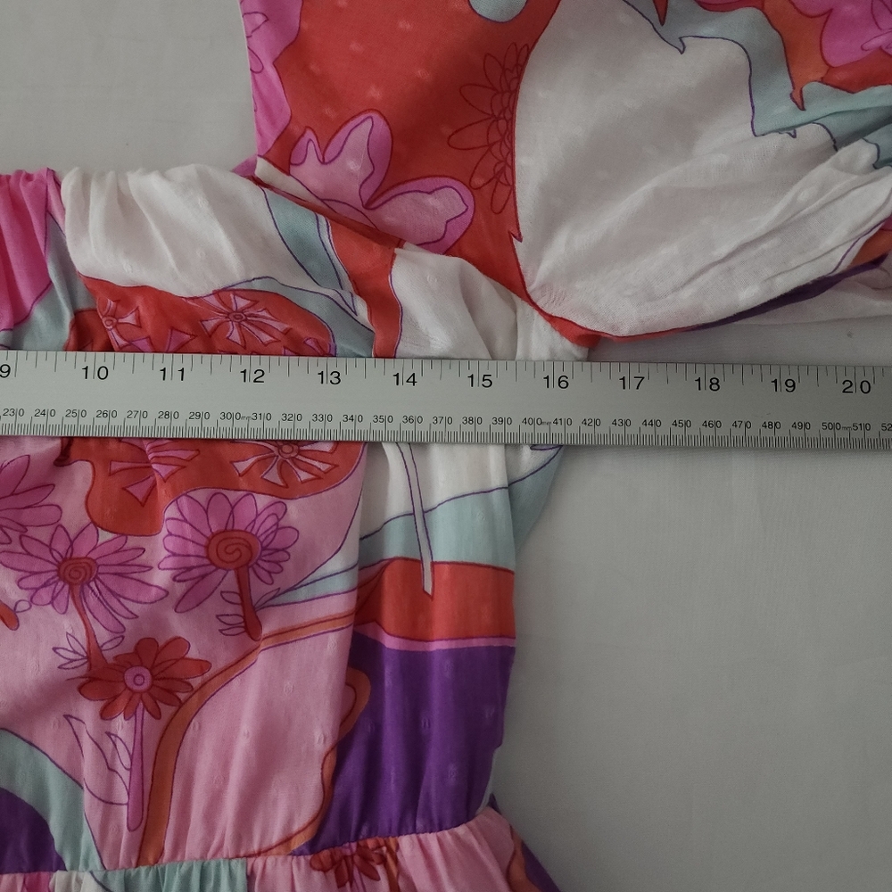 Antik Batik Pink Bahia Knoty Cutout Maxi Dress - Picture 6 of 8